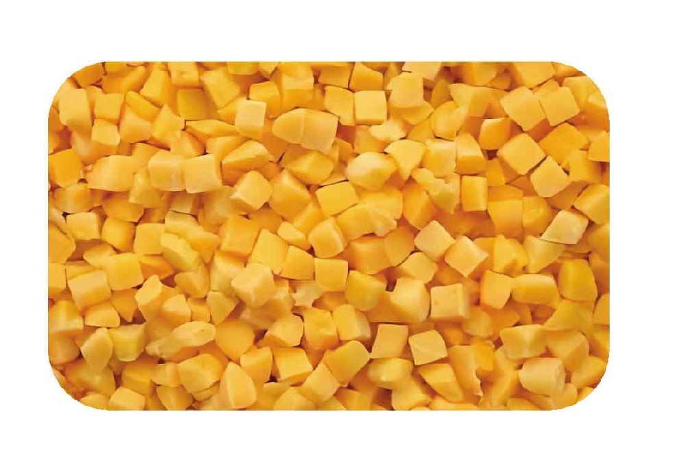 IQF Yellow Peach Dices